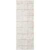 Ivory, Dark Brown / 2'7" x 7'3"