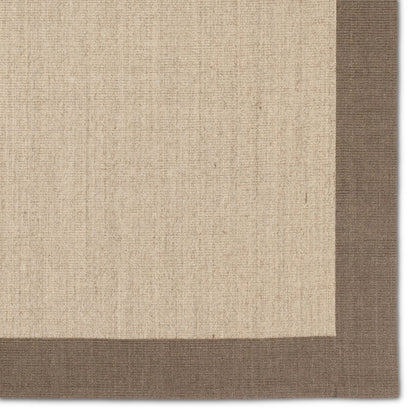 Gabe GAB02 Rug by Jaipur Living in beige, brown. Made from sisal in a unique style.
