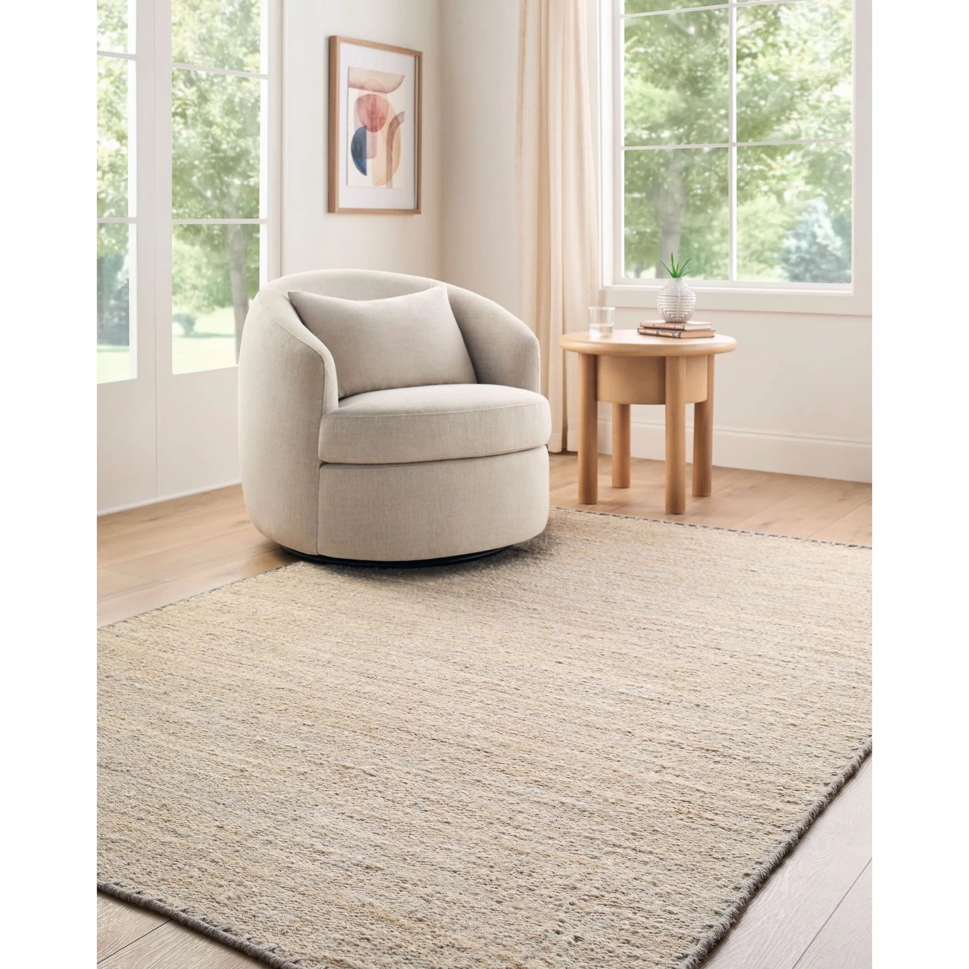 Beverly GABV-2301 Rug by Galey Alix x Livabliss. Made from jute in a unique style.