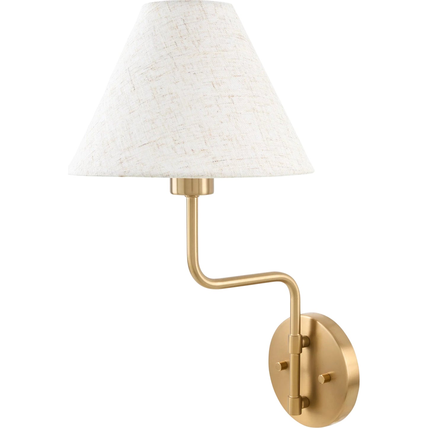 001 SI-2632698 | Primary Silo | The Chet Wall Sconce by Galey Alix x Livabliss. Made from iron, linen, plastic in a unique style.