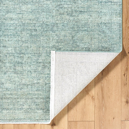 Maria Elena GADA-2301 Rug by Galey Alix x Livabliss in dusty sage, cream, black. Made from polyester in a unique style.