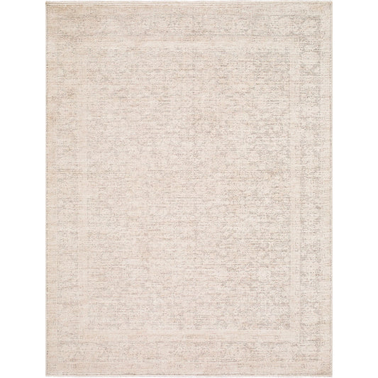 Maria Elena GADA-2304 Rug by Galey Alix x Livabliss in ivory, medium brown, tan. Made from polyester in a unique style.