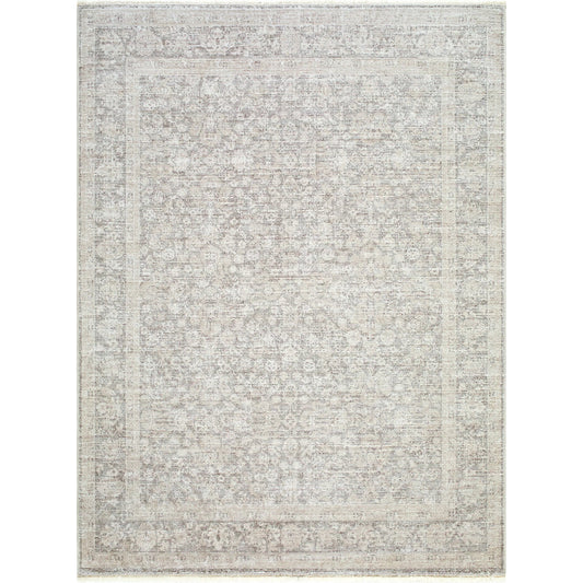 Maria Elena GADA-2304 Rug by Galey Alix x Livabliss in ivory, medium brown, tan. Made from polyester in a unique style.