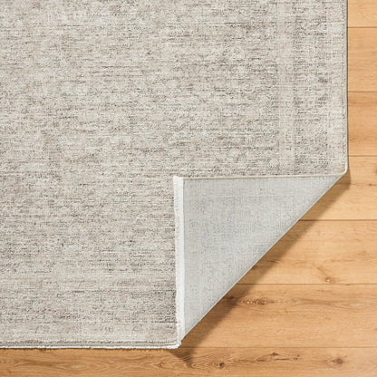 Maria Elena GADA-2304 Rug by Galey Alix x Livabliss in ivory, medium brown, tan. Made from polyester in a unique style.