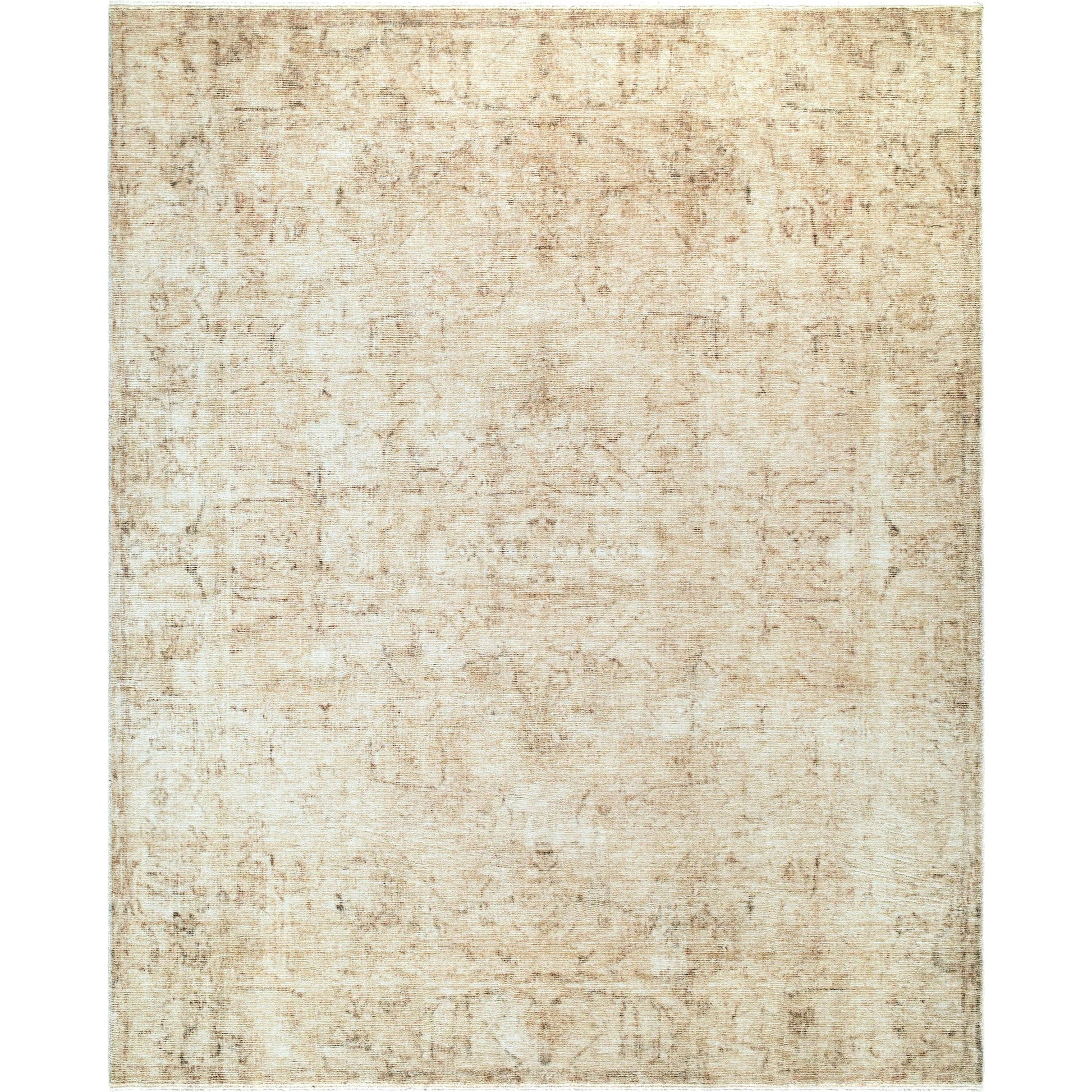 Fetscher GAHU-2300 Rug by Galey Alix x Livabliss in light beige, light brown, olive. Made from polyester in a unique style.