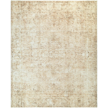 Fetscher GAHU-2300 Rug by Galey Alix x Livabliss in light beige, light brown, olive. Made from polyester in a unique style.
