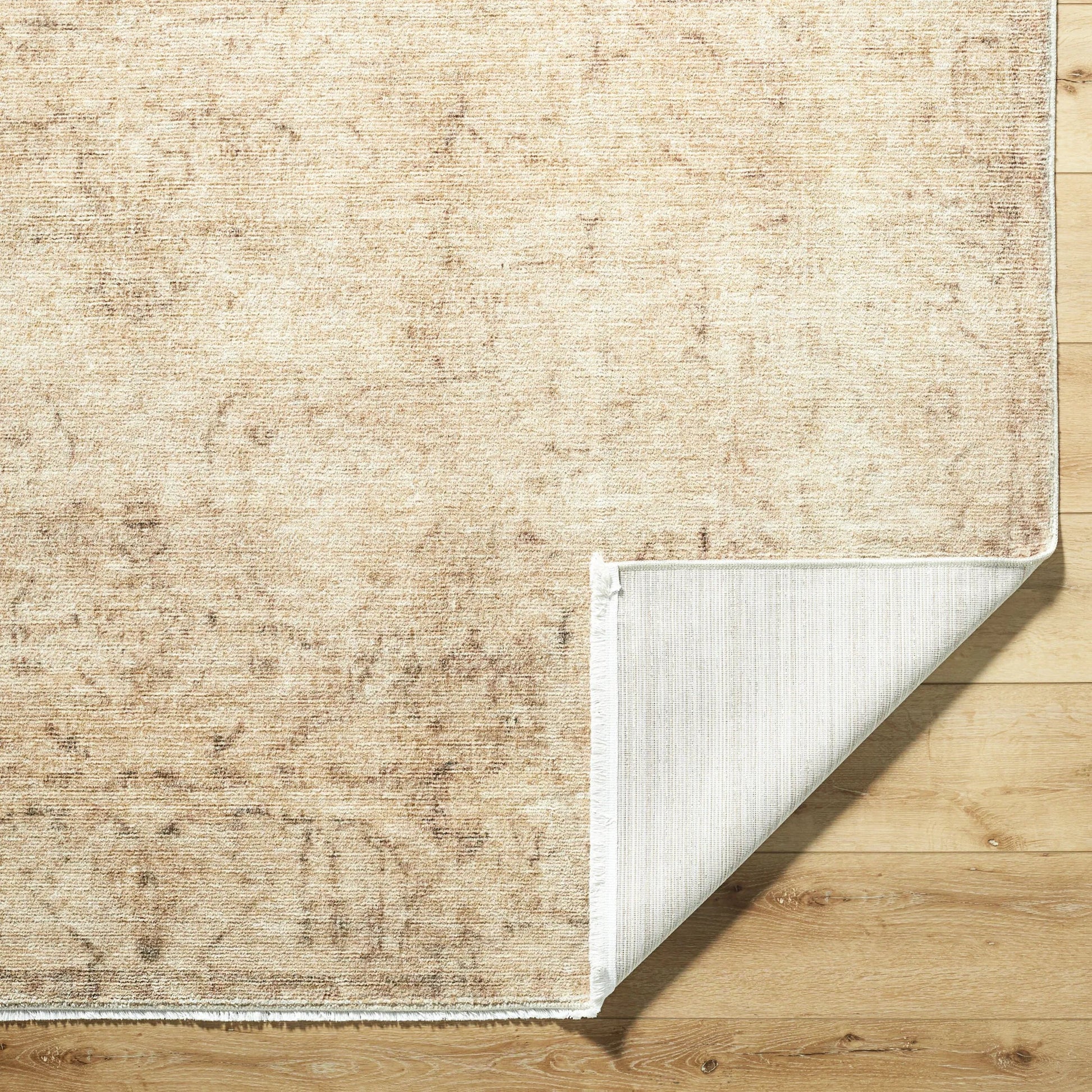 Fetscher GAHU-2300 Rug by Galey Alix x Livabliss in light beige, light brown, olive. Made from polyester in a unique style.