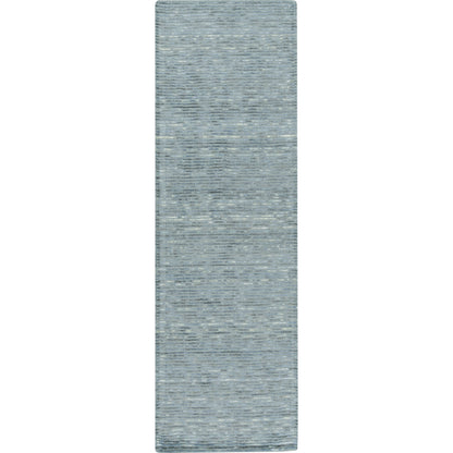 Gaia GAI-1001 Rug by Surya in deep teal, sky blue. Made from 50% viscose, 50% wool in a unique style.