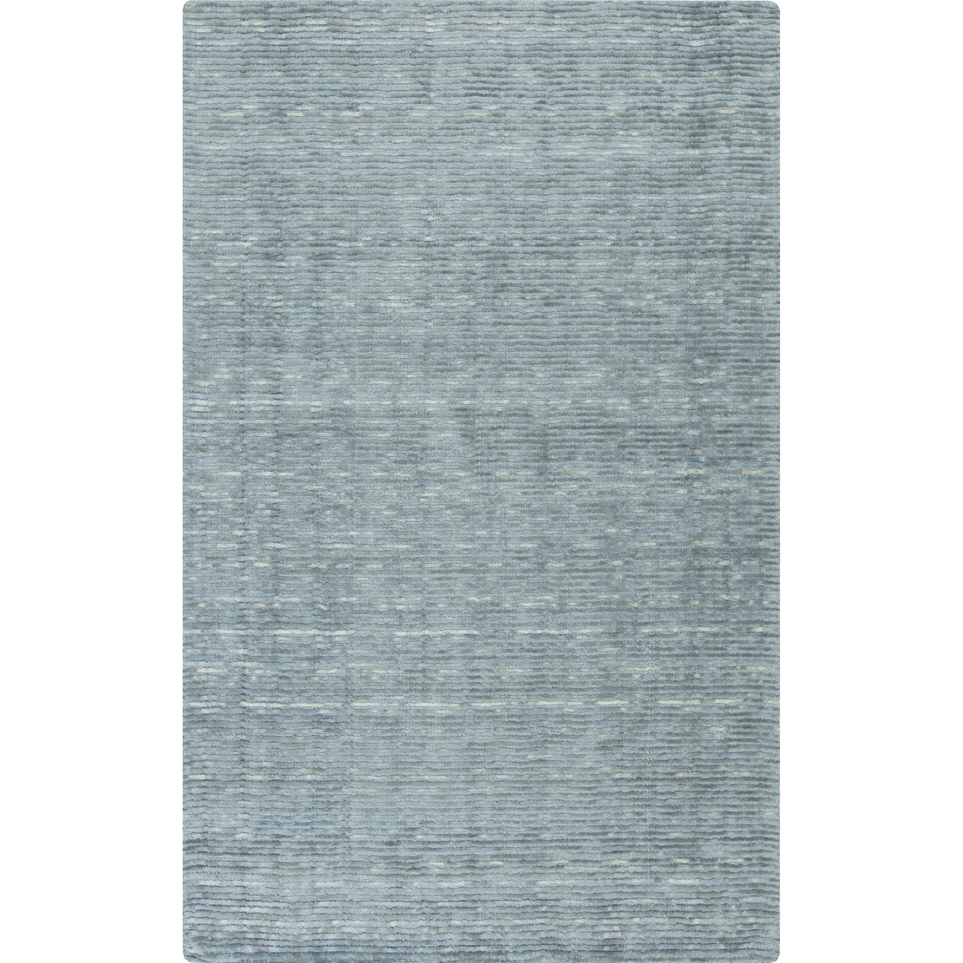 Gaia GAI-1001 Rug by Surya in deep teal, sky blue. Made from 50% viscose, 50% wool in a unique style.
