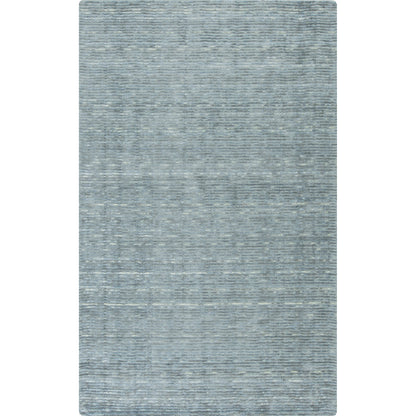 Gaia GAI-1001 Rug by Surya in deep teal, sky blue. Made from 50% viscose, 50% wool in a unique style.
