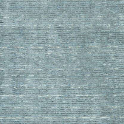 Gaia GAI-1001 Rug by Surya in deep teal, sky blue. Made from 50% viscose, 50% wool in a unique style.