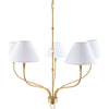 Metallic Brass, White, Translucent