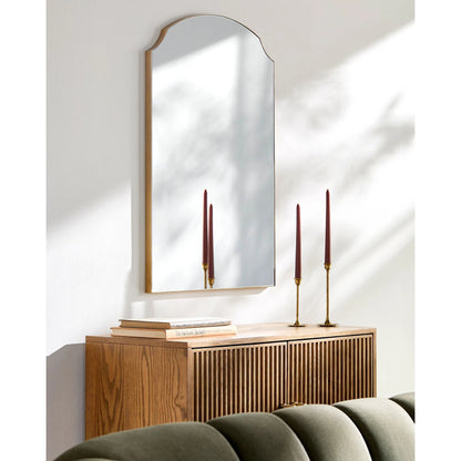 Landon Accent Mirror by Galey Alix x Livabliss. Made from iron in a unique style.
