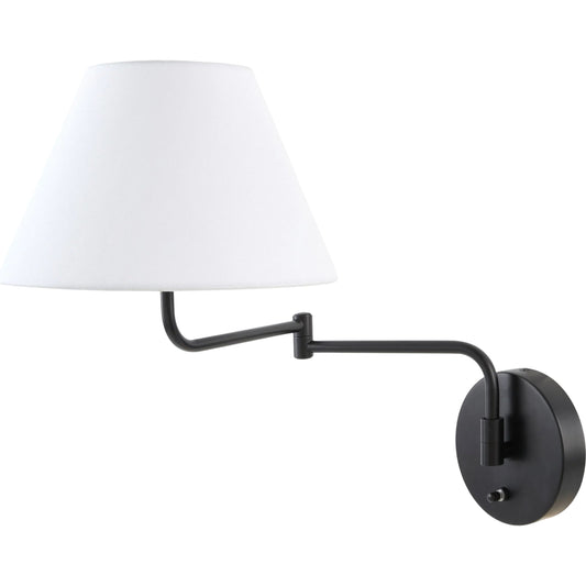 000 SI-2632715 | Primary Silo | The Lyne Wall Sconce by Galey Alix x Livabliss. Made from iron, linen, plastic in a unique style.