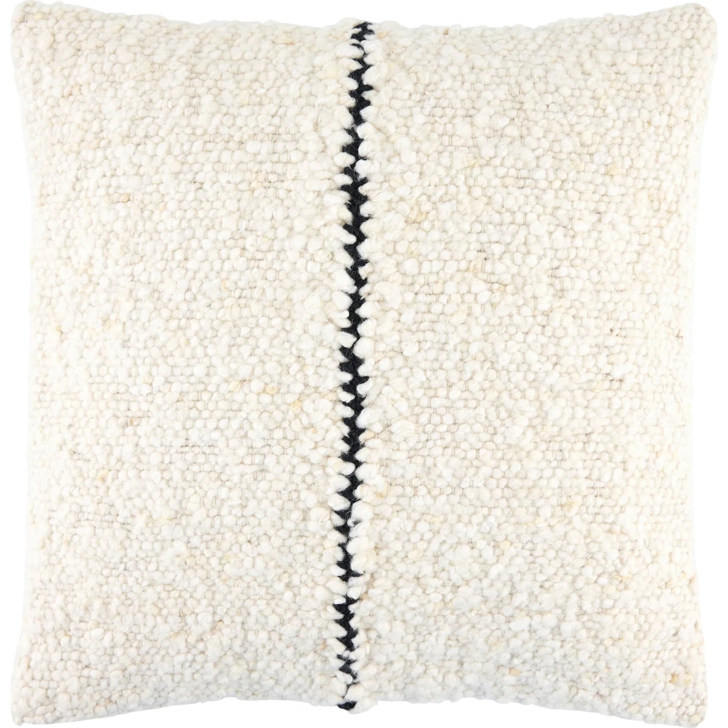 001 SI-2349780,SI-2349781,SI-2349782,SI-2349783,SI-2349784,SI-2349785 | Primary Silo | Larocco Accent Pillow by Galey Alix x Livabliss in ivory, charcoal. Made from wool, cotton in a transitional style.