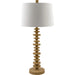Merrill Accent Table Lamp by Galey Alix x Livabliss in painted. Made from resin, linen in a unique style.