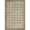 Taupe, Light Olive, Ivory, Tan, Dark Brown / 2'6" x 7'3"