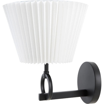 The Oneil Wall Sconce by Galey Alix x Livabliss. Made from iron, linen, plastic in a unique style.