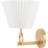 Metallic Brass, White