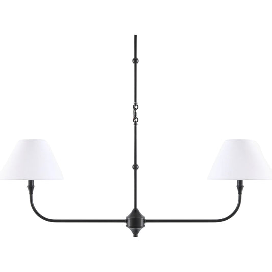 The Palotas Chandelier by Livabliss. Made from iron, linen, plastic in a unique style.