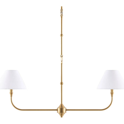 The Palotas Chandelier by Livabliss. Made from iron, linen, plastic in a unique style.