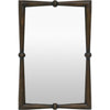 Brown / 36"H x 24"W x 2"D