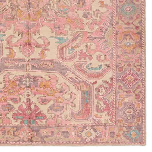 Garcia GAR05 Rug by Jaipur Living in pink, purple. Made from 100% polyester in a unique style.