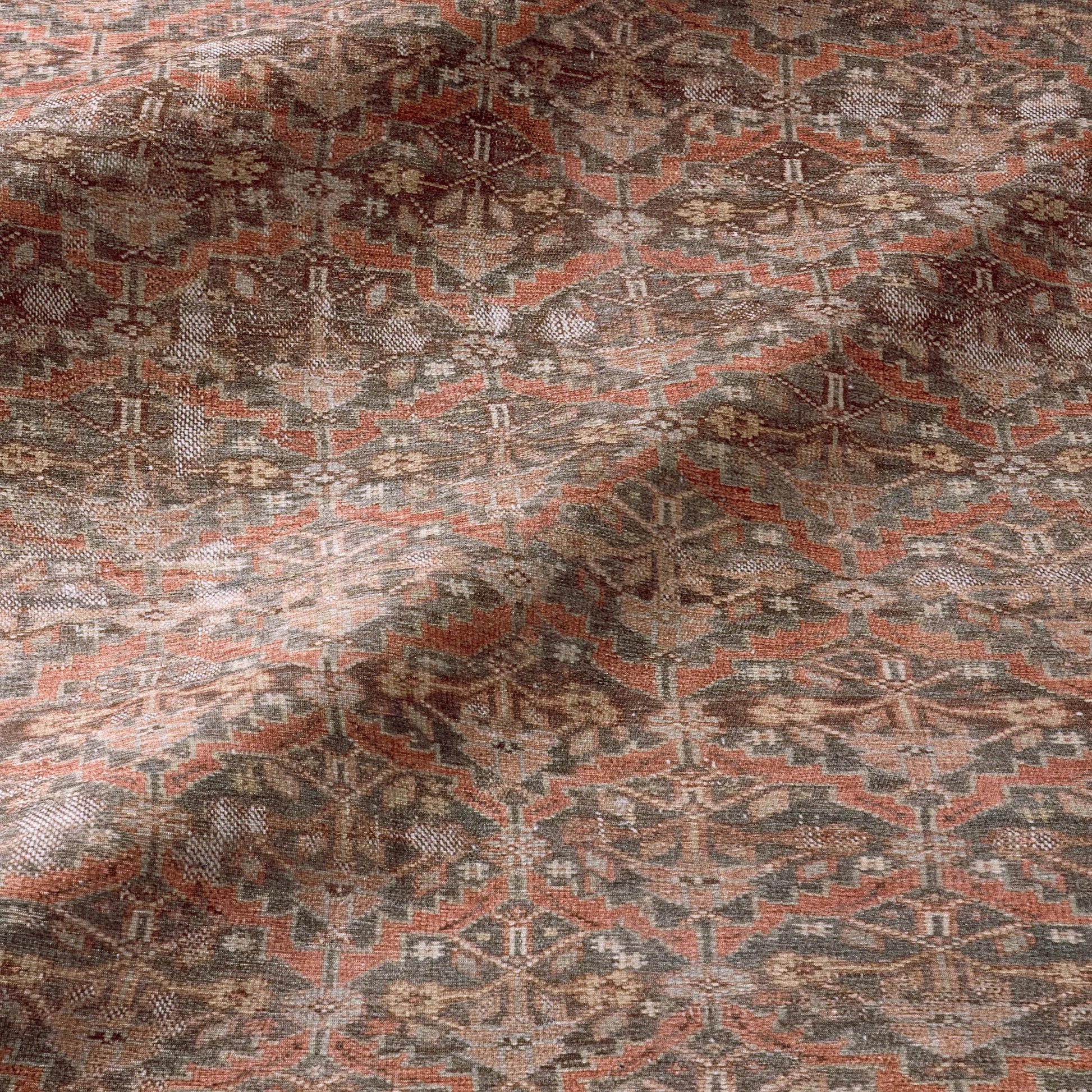 Garcia GAR08 Rug by Jaipur Living in brown, red, beige. Made from 100% polyester in a unique style.
