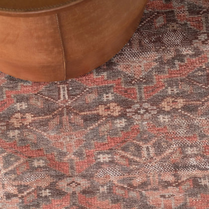 Garcia GAR08 Rug by Jaipur Living in brown, red, beige. Made from 100% polyester in a unique style.