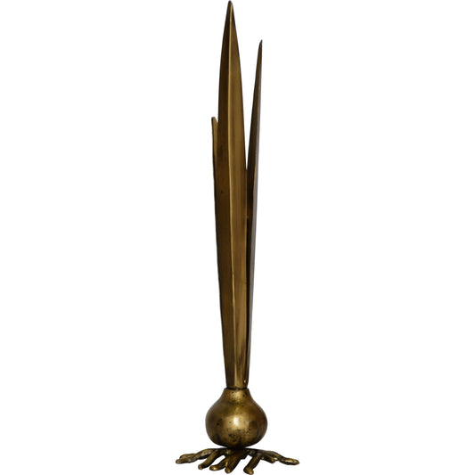 Garlic Bud Vase by Worlds Away. Made from metal in a eclectic & global style.