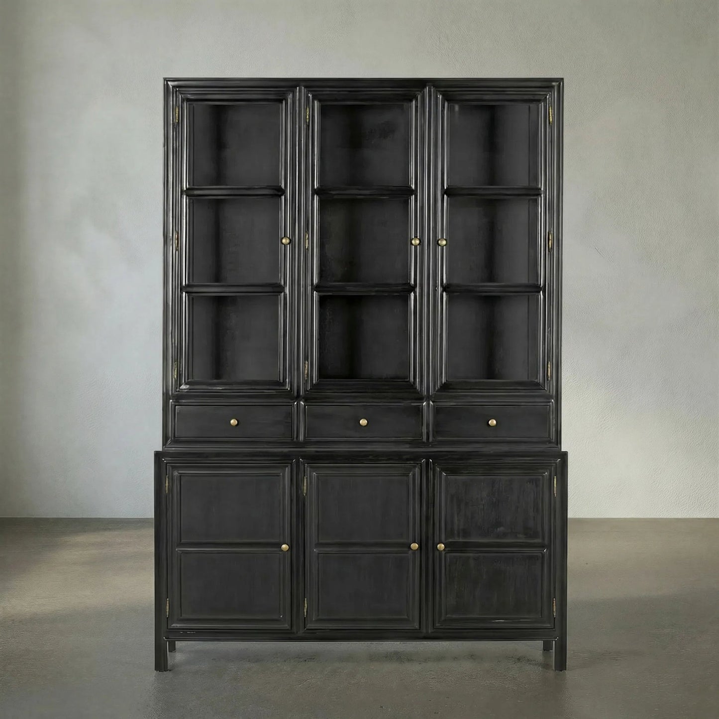 043 S-334564 | Lifestyle | Colonial Hutch by Noir. Made from unique in a traditional style.