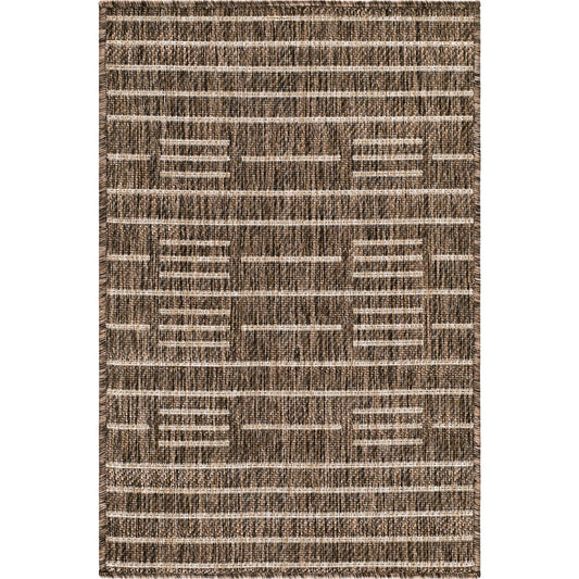 Rye GARY-2300 Outdoor Rug by Galey Alix x Livabliss. Made from polypropylene in a unique style.