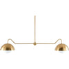 Metallic Brass, White