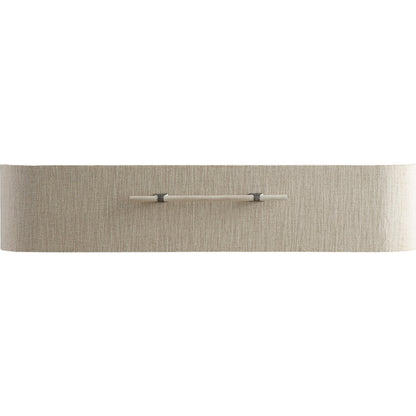 Affinity Bachelors Chest by Hooker Furniture in greige. Made from fabric in a coastal style.