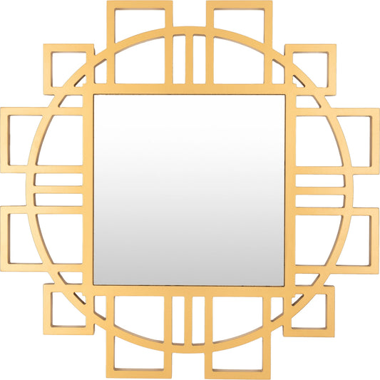 Glasgow - 29199 by Surya in gold and antiqued. Made from manufactured wood in a modern style.