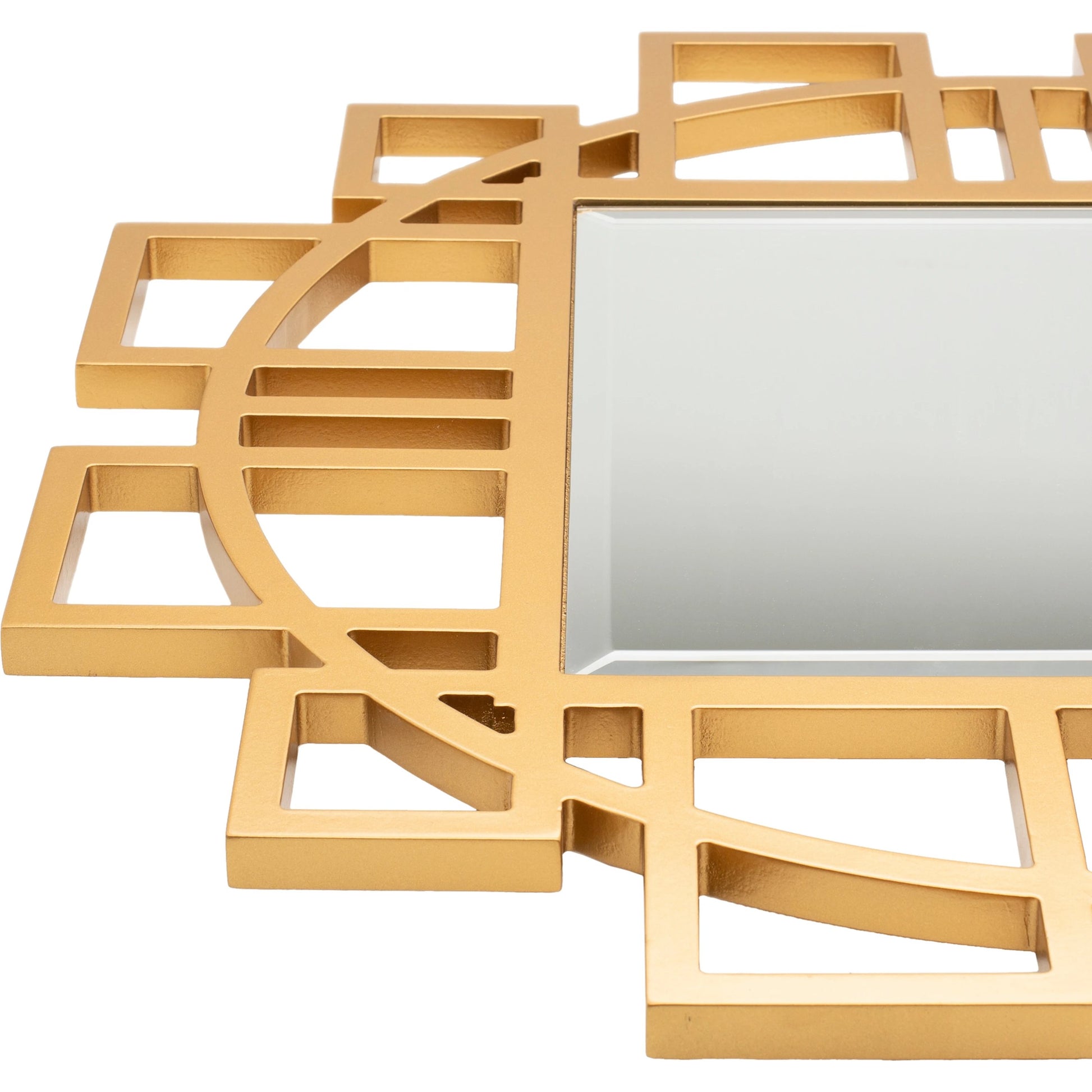 Glasgow - 29199 by Surya in gold and antiqued. Made from manufactured wood in a modern style.