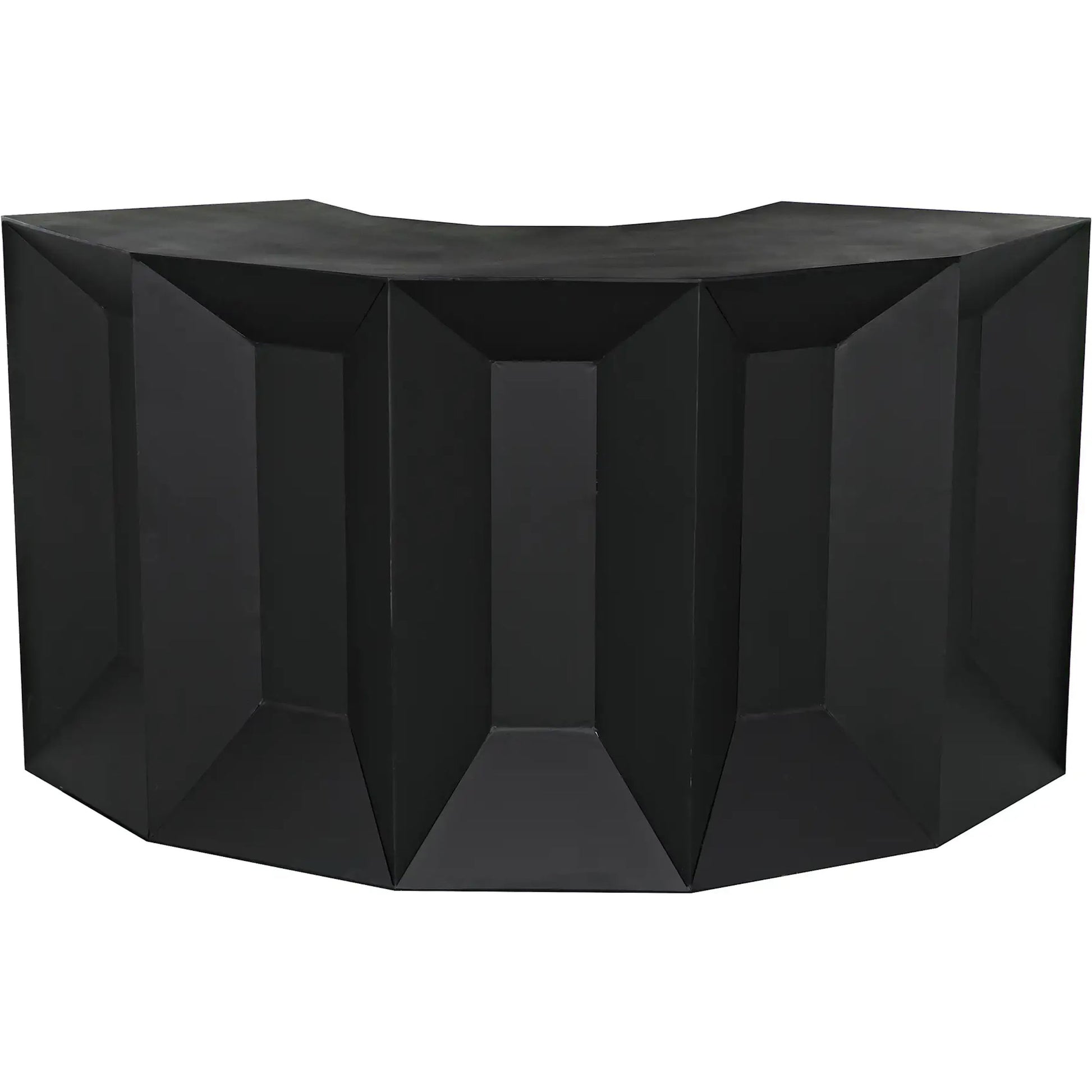 Peter Bar by Noir in matte black. Made from industrial steel in a modern style.