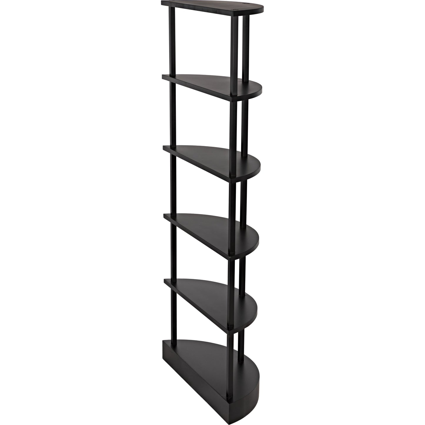 009 SI-1755562 | Additional Silo | Spago Bookcase by Noir in black. Made from metal in a modern style.