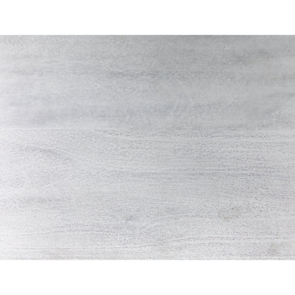 Belini Bookcase by Noir in white wash. Made from mahogany in a eclectic & global style.