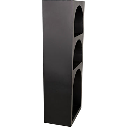 Aqueduct I Bookcase by Noir in black. Made from metal in a eclectic & global style.