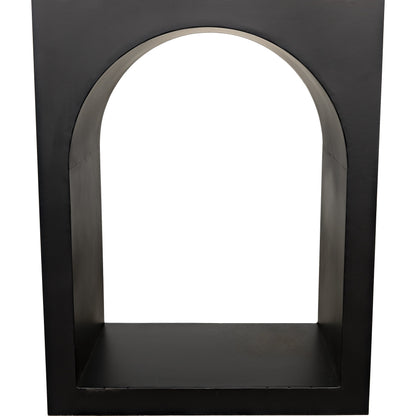 Aqueduct I Bookcase by Noir in black. Made from metal in a eclectic & global style.