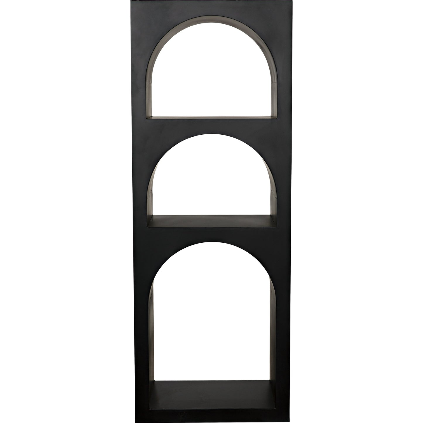 002 SI-1755514 | Additional Silo | Aqueduct I Bookcase by Noir in black. Made from metal in a eclectic & global style.