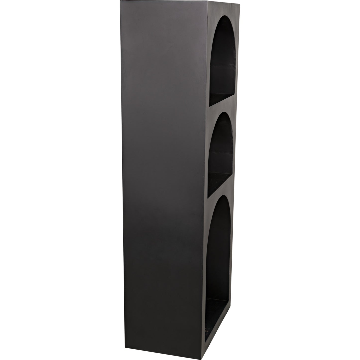 005 SI-1755514 | Additional Silo | Aqueduct I Bookcase by Noir in black. Made from metal in a eclectic & global style.