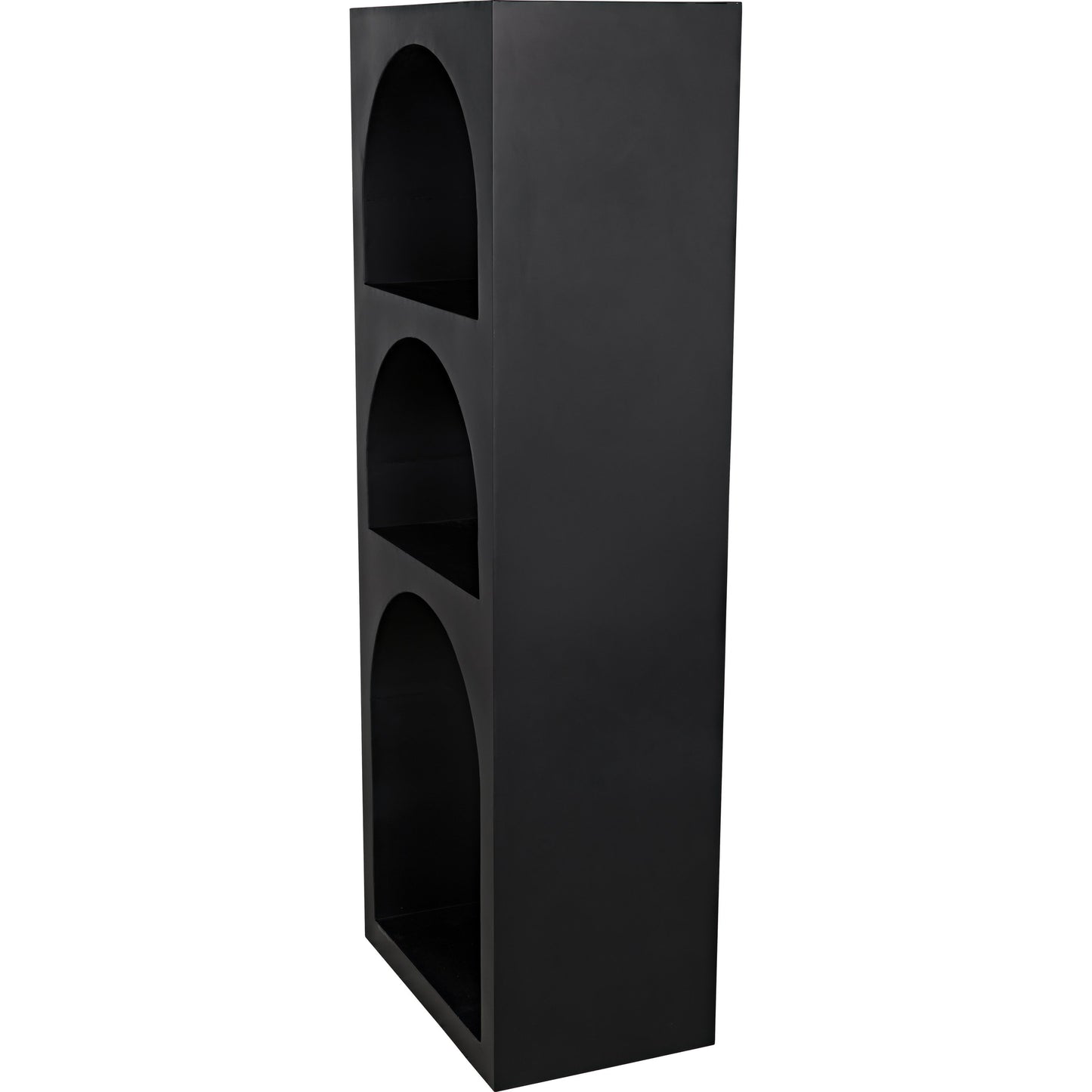 007 SI-1755514 | Additional Silo | Aqueduct I Bookcase by Noir in black. Made from metal in a eclectic & global style.