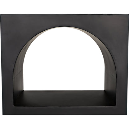 Aqueduct I Bookcase by Noir in black. Made from metal in a eclectic & global style.