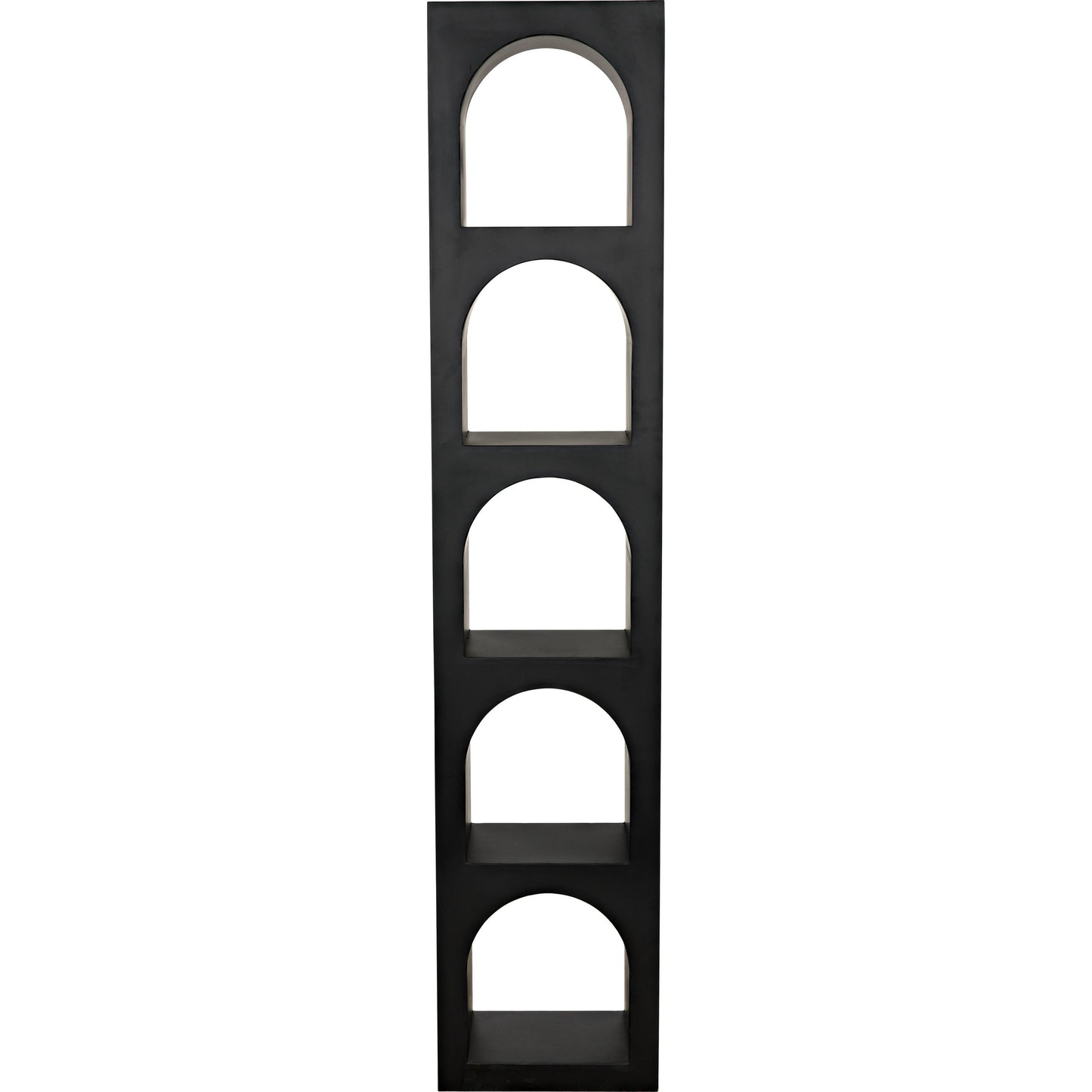 002 SI-1755513 | Additional Silo | Aqueduct III Bookcase by Noir in black. Made from metal in a eclectic & global style.