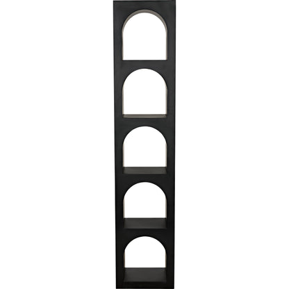 Aqueduct III Bookcase by Noir in black. Made from metal in a eclectic & global style.