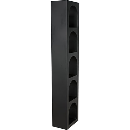 Aqueduct III Bookcase by Noir in black. Made from metal in a eclectic & global style.