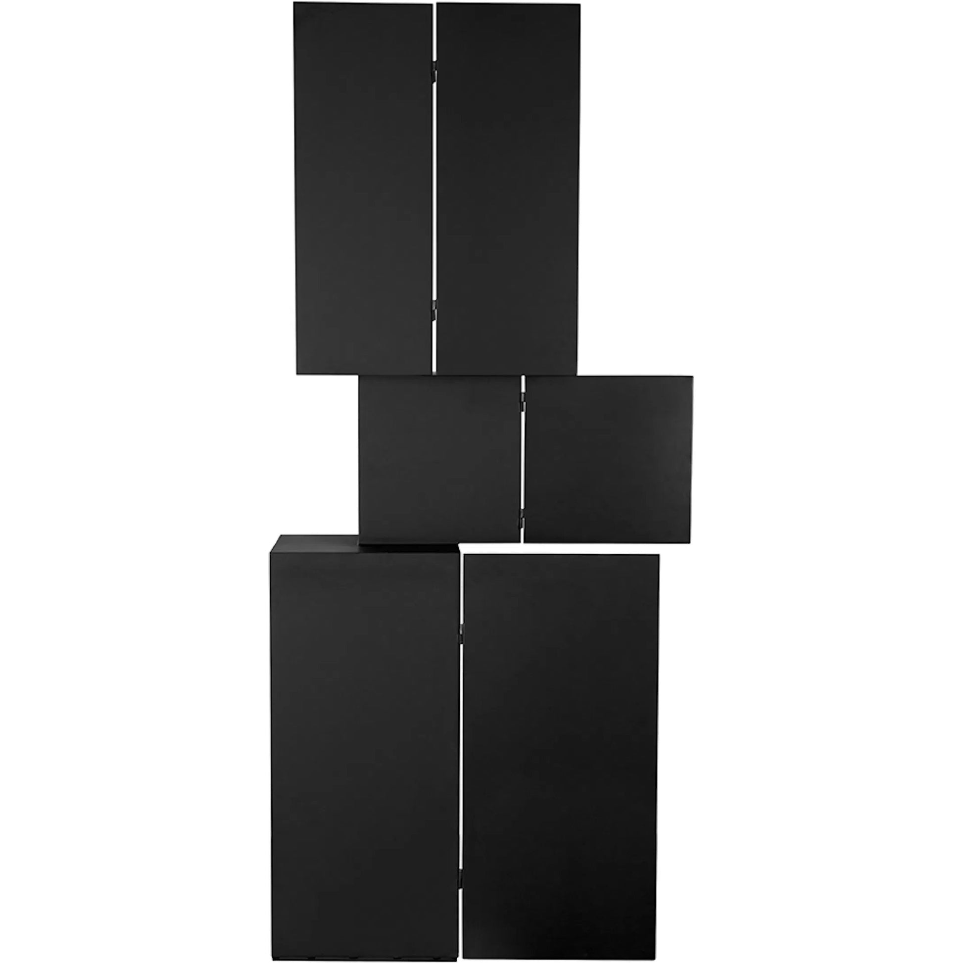 Archimedes Tower by Noir in matte black. Made from iron in a unique style.