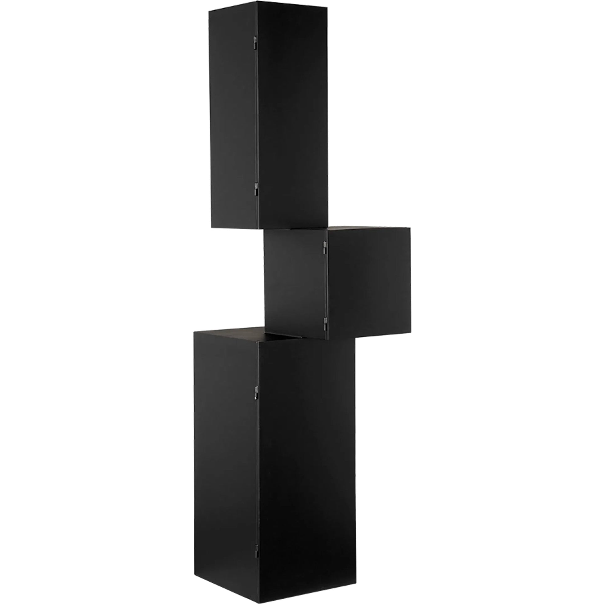 Archimedes Tower by Noir in matte black. Made from iron in a unique style.